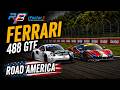 Ferrari 488 GTE Road America rFactor 2
