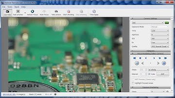 Focus stacking with Helicon Remote