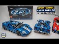 LEGO Technic 42154 Ford GT detailed building review - smaller means better?