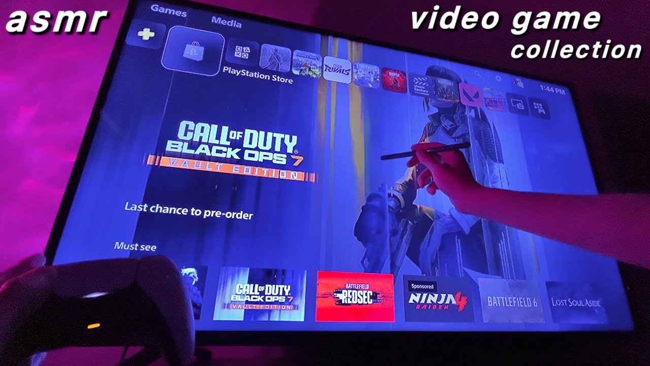 ASMR Video Game Collection & Game Store Review 🎮💤 - YouTube