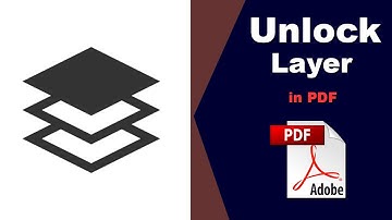 How to Unlock Layer in PDF File with Adobe Acrobat Pro 2020