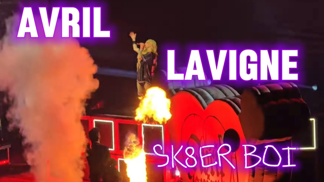 Avril Lavigne 🎤| “Sk8er Boi” Live! Rock | Toronto | Scotiabank Arena | Aug. 12, 2024
