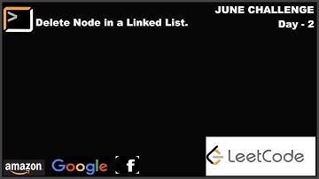 LEETCODE: Delete a node in a Linked List - Python3 - Day 2