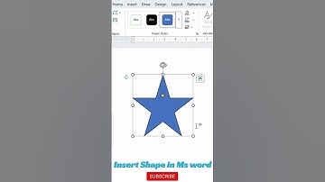 How to Insert Shapes in MS Word | Step-by-Step Tutorial for Beginners
