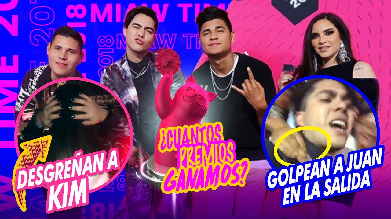 NUNCA CREÍMOS QUE NOS PASARÍA ESTO EN LOS PREMIOS MTV / JUKILOP