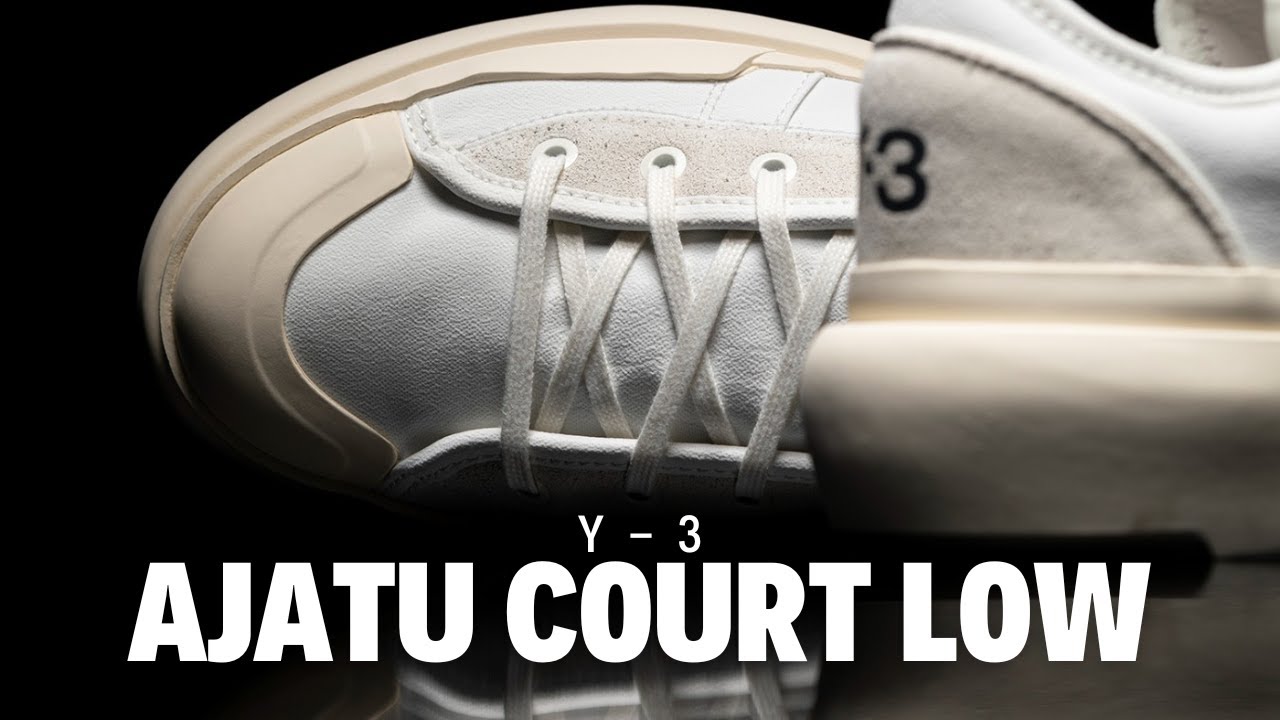 NEW Y-3 AJATU Court Low DETAILED LOOK! - YouTube
