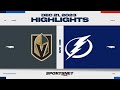 NHL Highlights | Golden Knights vs. Lightning - December 21, 2023
