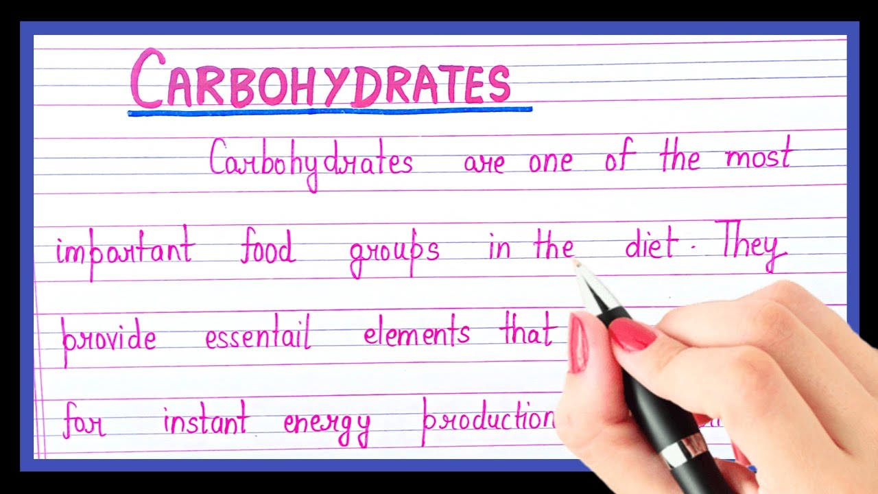 What are carbohydrates Definition of carbohydrates Carbohydrates