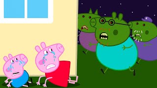 Zombie Apocalypse, Peppa pig Appear At The Zombies Base🧟‍♀️ | Peppa Pig Funny Animation