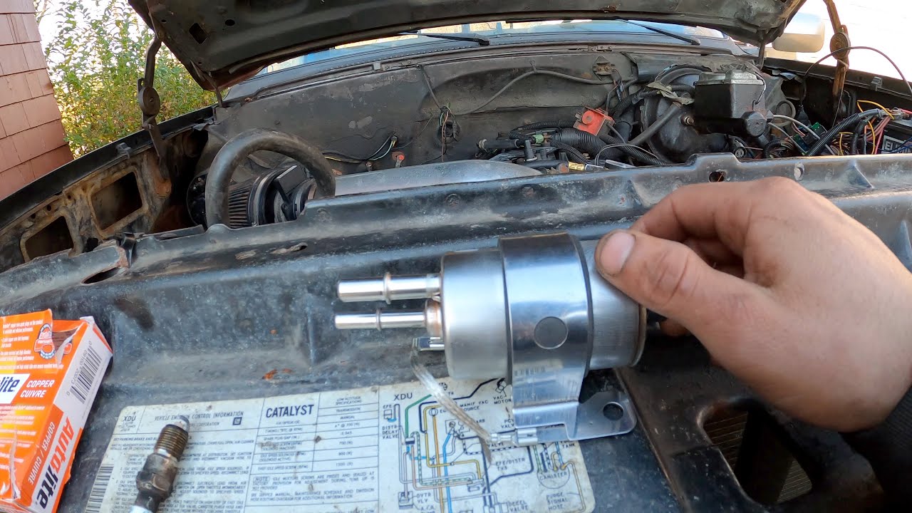 Corvette Fuel Filter High Fuel Pressure P0300 6.0 Vortec Swap YouTube