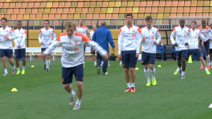 Oranje terug op trainingsveld na verloren halve finale
