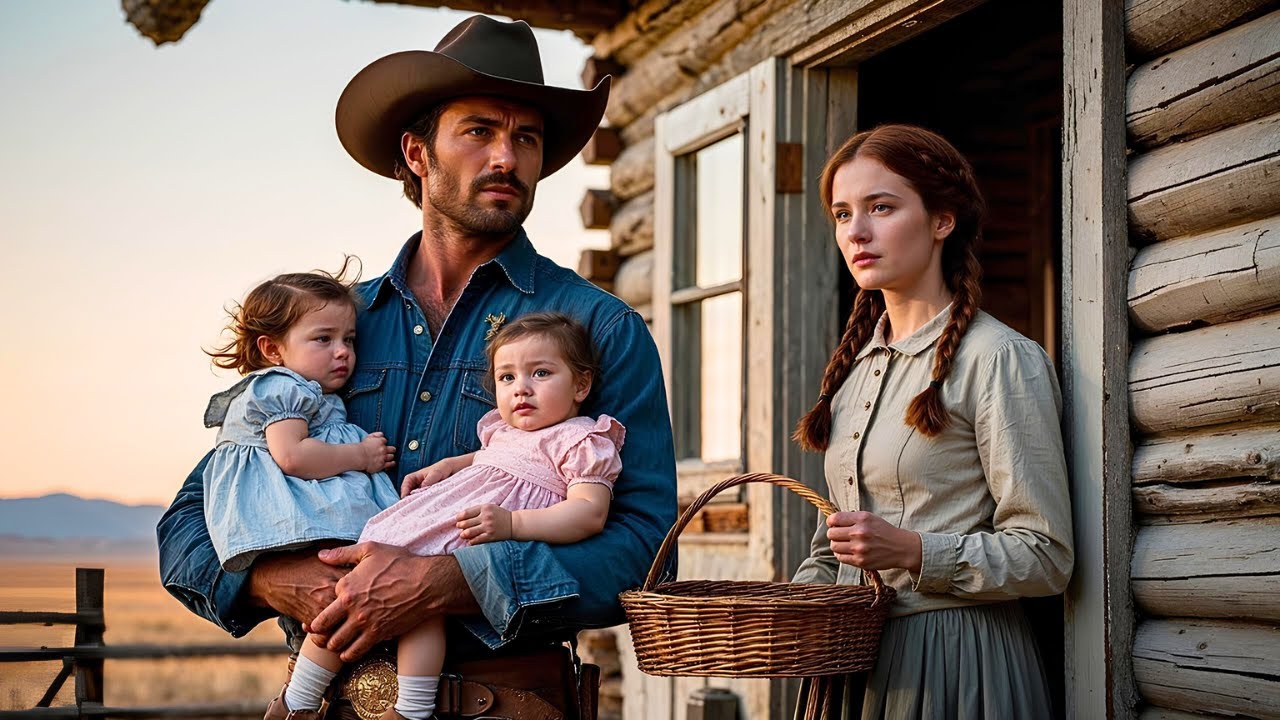 Allein mit seinen Zwillingen glaubte Cowboy zu scheitern – bis sie mit Brot in den Händen anklopfte