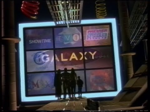 Galaxy Pay Television (Vidi Wall) - 1995 Australian TV Commercial