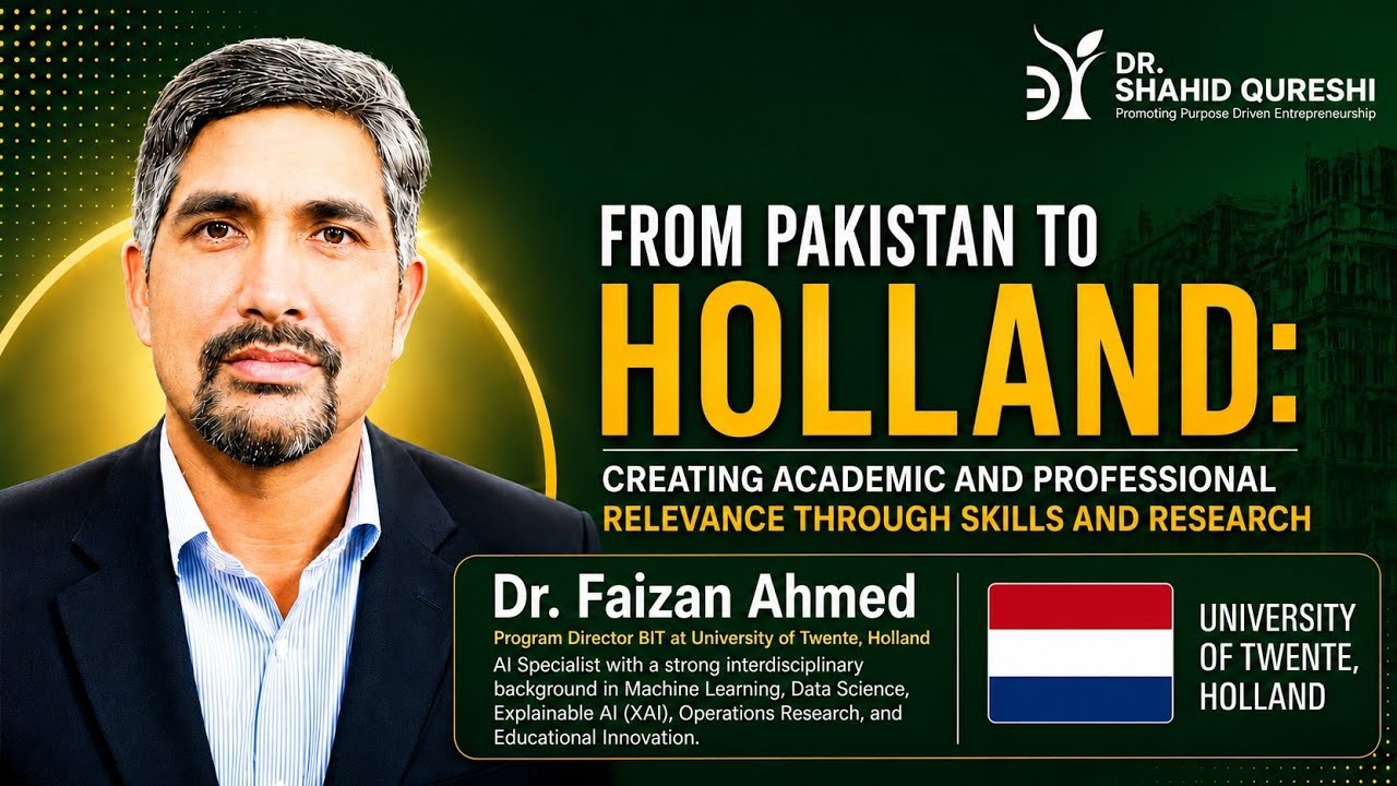 From Pakistan to Holland | AI, Machine Learning & Data Science Career Guide 2026 | Dr. Faizan Ahmed