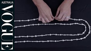 Watch: How to style a necklace six ways with Paspaley