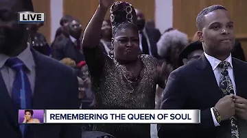 Dancing at Aretha Franklin's Funeral