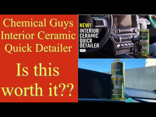 Chemical Guys HydroInterior Ceramic Interior Quick Detailer - 16oz