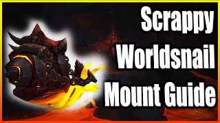 How to get the Scrappy Worldsnail Mount│Dragonflight