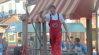 Flying Fish Acrobatics Show At Universal Studious , 2016