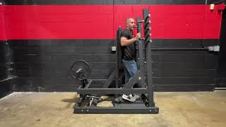 Vertical Standing Chest Press - PEAK STRENGTH EQUIPMENT - PLATE LOADED (Demo)