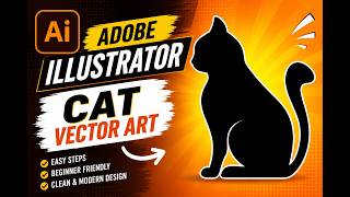 Cute Cat Vector Illustration (Class 2)