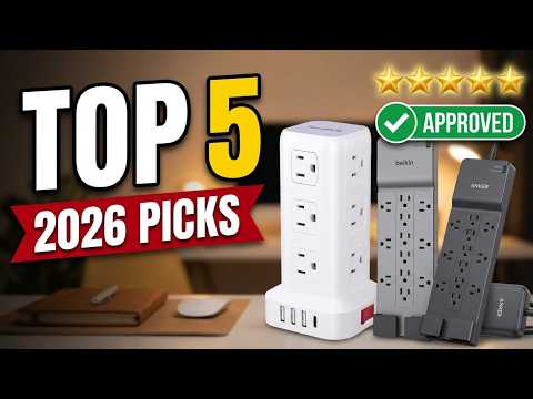 ✅ Top 5 Best Surge Protector Power Strips for Home & Office in 2026 – Which One Should You Buy?