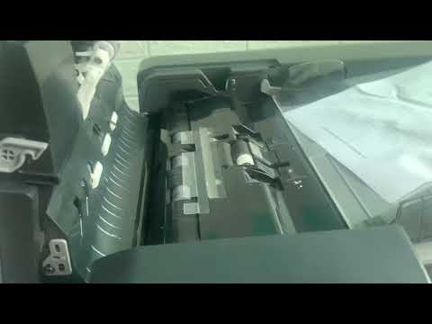 Fix Paper Jam In The DADF - Konica Minolta Bizhub 360i