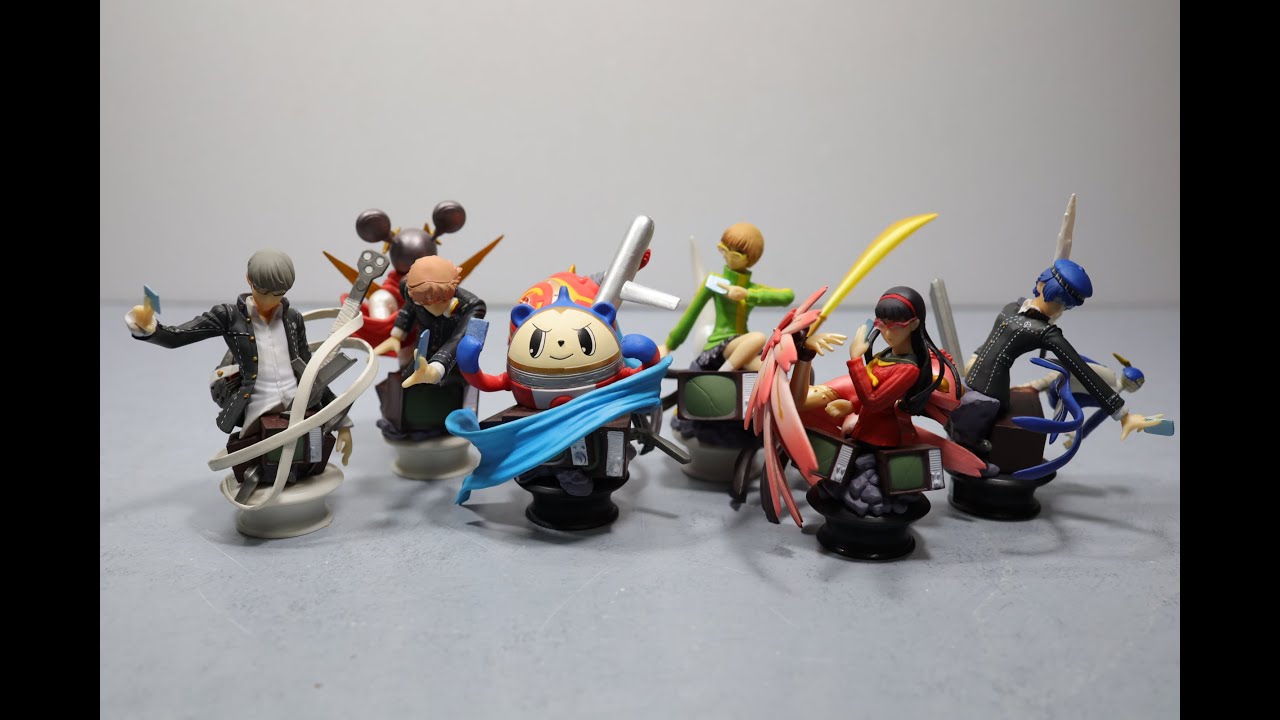 Persona 4 Chess Piece Collection Figure Complete Set ペルソナ 