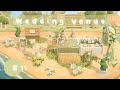あつ森|砂浜に作るウエディング会場👰♀️🤍🌱|余ったスペースの島クリエイト|ACNH 🌼