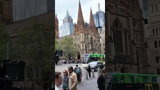 Melbourne Australia City Views#australia #shorts #travelmelbourne #melbournestreettour