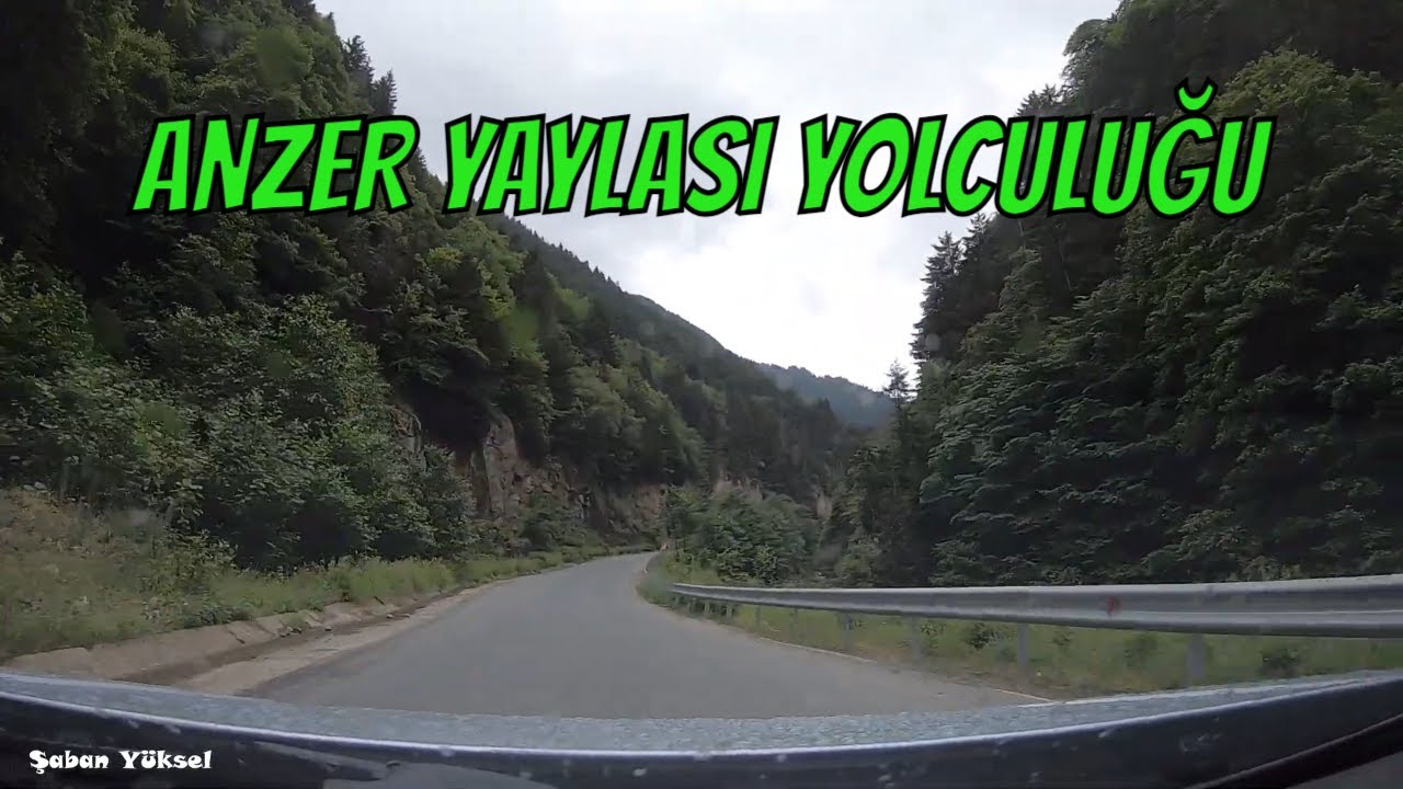 АНЗЕРСКОЕ ПЛАТО ДОРОГА ВИДЫ НА ДОРОГУ РИЗЕ ИКИЗДЕРЕ ТУРЦИЯ