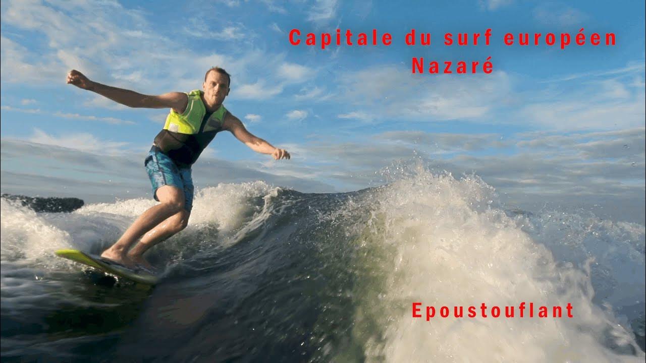 Portugal Nazaré surf - YouTube