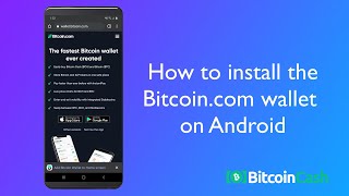 How to Install the Bitcoin.com Wallet on Android: A Bitcoin Cash Tutorial screenshot 1