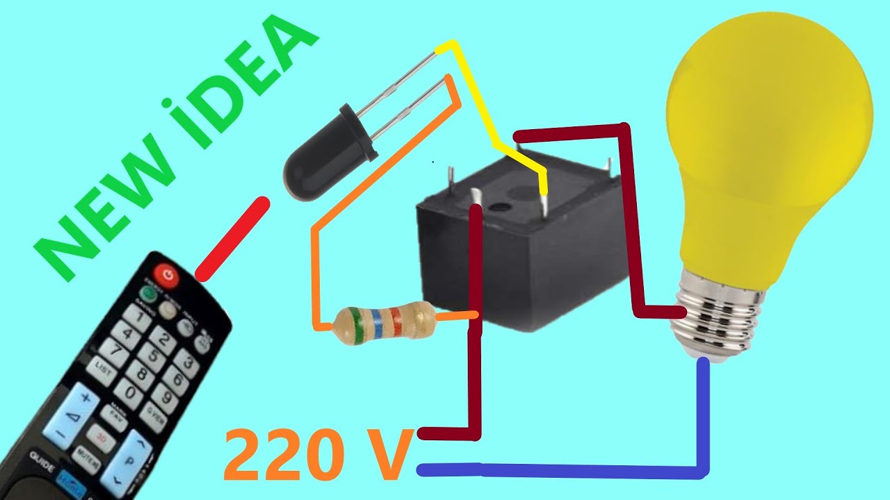 Новая идея Пульт Дистанционного управления Вкл Выкл переключатель 