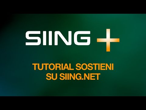 TUTORIAL SOSTIENI SHOP INFO SIING MAGAZINE TUTORIAL SOSTIENI SHOP INFO SIING MAGAZINE
