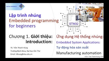 Lập trình nhúng STM32-Chương 1.10.Ứng dụng hệ thống nhúng trong sản xuất |STM32 Embedded programming