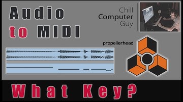 Propellerhead Reason Quick Tips: Bounce audio clips to MIDI