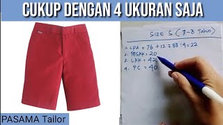 Cara Membuat Pola Celana Anak //versi Mudah Celana SD