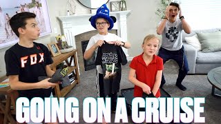 WE’RE GOING ON A CRUISE! SURPRISING OUR KIDS WITH A CRUISE LIKE THEY’VE NEVER BEEN ON BEFORE!