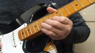 Eric Clapton-Old Love backing track JAM by holymania chords