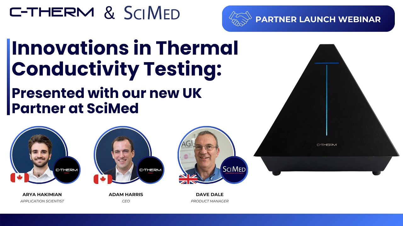 Scimed Innovations in Thermal Conductivity Testing: Presented with our New UK ...