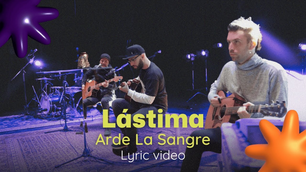 Arde La Sangre – Lástima | CMTV Acústico (Video Lyric)