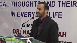 Social context and our priorities by Dr. Hazir Ullah , Associate Professor of Sociology QAU.