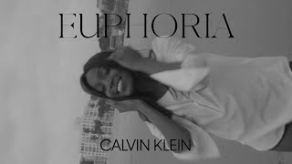 Calvin Klein ad Euphoria Perfume 2022