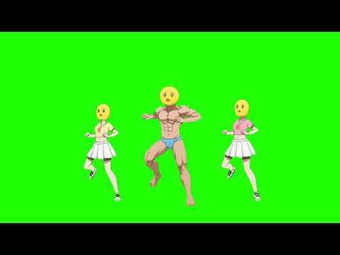 Oshi no Ko Muscle dance Green Screen