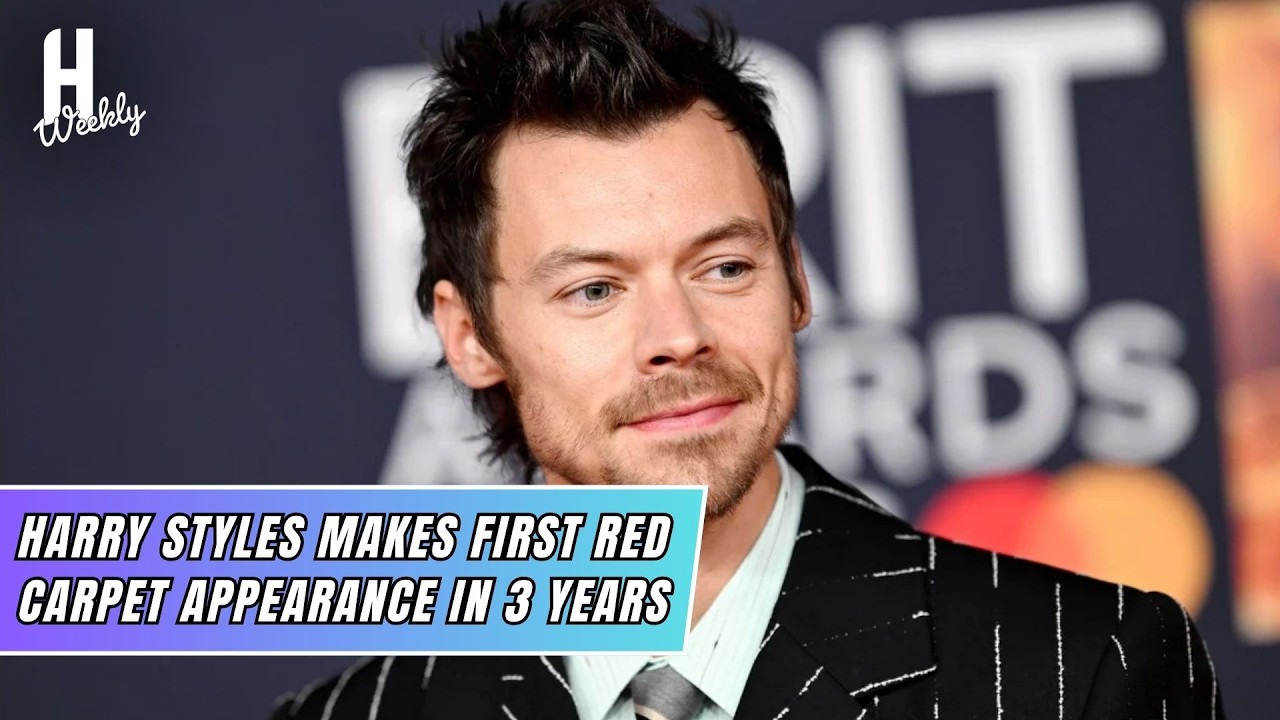 Harry Styles Makes First Red Carpet Appearance in 3 Years at BRIT Awards | Hollywood Weekly