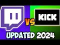 Should you stream on kick kick vs twitch updated 2024