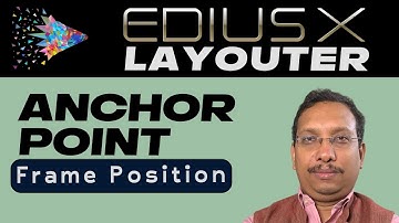 Edius Trip 04 - How to Use Anchor Points with Frame position | Video Editing Tutorial in Hindi