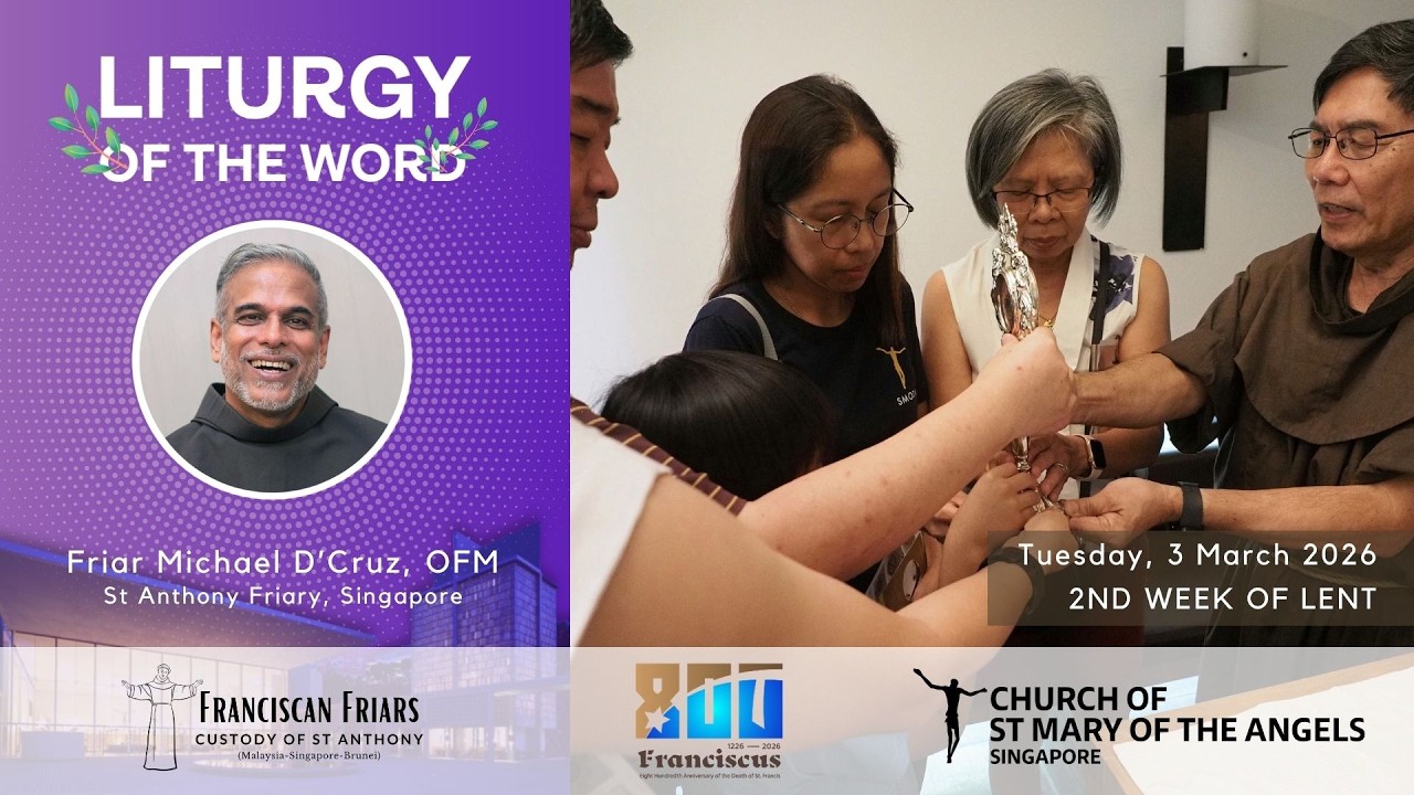 Литургия Слова — Дело никогда не ограничивается только вопросом — Брат Майкл Д'Круз — 3 марта 202...