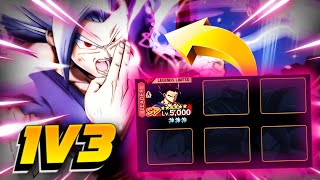 Can BEAST Gohan 1v3 ANYONE in PvP?? (Dragon Ball LEGENDS)